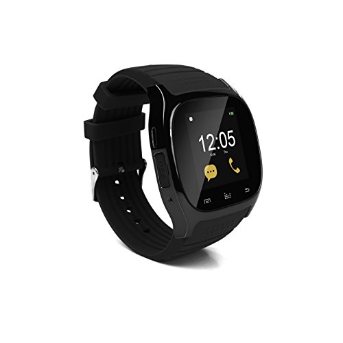 TD Smartwatch Hombre Compatible con iPhone y Android, Notificación de Llamadas y Whatsapp, Control de Música, Pulsera de Actividad, Reloj Inteligente