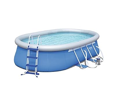 BESTWAY Kit Piscine autoportante ovale 4,88x3,05x1