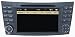 Produktbild MGNav MG7701B Autoradio BENZ E-Klasse W211 (17,7 cm (7 Zoll) Multimedia Navigationssystem (DVD, BT, USB, SD, GPS Menü wie original)