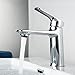 Produktbild SLT Chrom WC Waschbecken Wasserhahn Hebel Kleine Badezimmer Mono Mischbatterie Waschbecken Garderobe Waschbecken Einhebelmischer, Chrom Badezimmer Wasserhahn