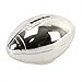 Silverplated Rugby Ball Money Box