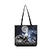 Price comparison product image Halloween Concept Skull Rising Out Canvas Tote Handbag Shoulder Bag Crossbody Bags Purses for Men and Women Shopping Tote