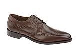 Business Schuhe Gordon & Bros Lorenzo S500310 Herren Businessschuhe, Schnürhalbschuhe, Anzugsschuhe, Derby Blake Leder Braun (Brown), EU 45