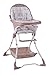 Lorelli Baby Feeding High Chair with folding seat (Beige Friends)