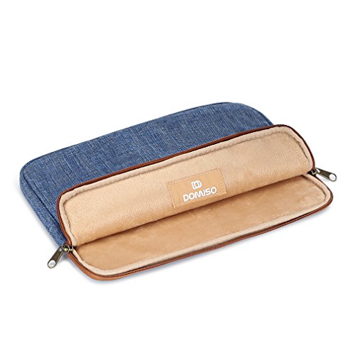 DOMISO 11 Zoll Einfachen Stil Laptoptaschen Business Laptop Notebook Hülle Sleeve Laptoptasche Sleeve Hülle Schutztasche für 11.6″ MacBook Air / 12.3″ Microsoft Surface Pro 4, Blau - 5