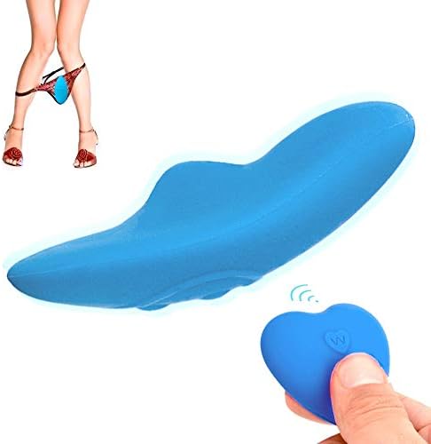 Remote Control Wearable Vibrator Clitoris Stimulator Invisible Panties Vibrating Egg G-Point Massager Sex Toys for Female Masturbator, Blue