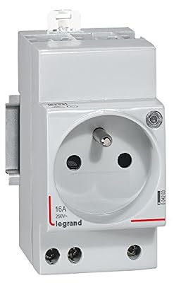 Legrand LEG04283 Prise de courant 10/16 A 250 V~ 2 pôles + Terre à éclips + à voyant