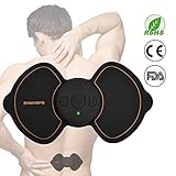 Wireless Tens Machine, TENS Mini Massager Muscle Stimulator Effective for Back Neck Sciatica Arthritis Pain Management Muscle Relief with Tens Pads