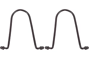 Toddmomy 2 Stück Metall Regenkettenhaken Fallrohradapter Robuster Gartenhaken Für Regenketten Montage Auf Terrasse Und Dachrinne