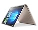 Produktbild Lenovo Ideapad Yoga 910-13IKB 13.9" Notebook Intel i7-7500U, 16GB RAM, 1TB NVMe, UHD 3840 x 2160 4k, Windows 10 Home, Champagne Geld, Tastatur Deutsch