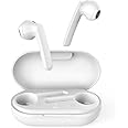 Powerology True Wireless Stereo Buds, 16h Playtime, Bluetooth 5.0, Secure Universal Fit, Touch Control, 500mAh Charging Case Battery Capacity - White