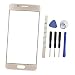 Produktbild General Frontglas Outer Glasscheibe Bildschirm Ersatz für Galaxy A3 2016 A310 A310F A310M (Nicht LCD Nicht Digitizer) (gold)