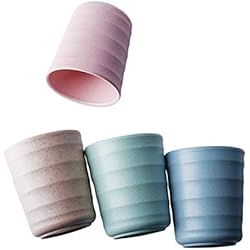Tazas de bambú de 4 colores de 200ml
