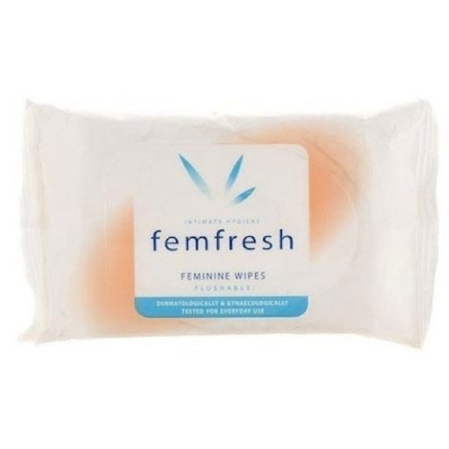 Femfresh 15 feminine wipes - Pack of 4