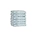 Produktbild Linum Wohntextilien Gioia Premium Authentic Weich 100% Türkische Baumwolle Luxus Hotel Collection Waschlappen, Set 4 Soft Aqua