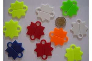 DECOART... BY KATHRIN FRIEDENSTAB-MASCHNER DeCoArt... 150 Schießsterne A Sterne Abschießsterne Kunststoff Ziele für Schießspiele mit Luftgewehr - farbig