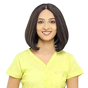 Papillon Classic Blunt CP | Hair Wigs for Women | Full Head | Natural Looking Artificial Hair | Stylish Wig for Girls & Ladies | Wig for Cancer Patients | Heat Friendly Synthetic Fibers | Fashion Wigs