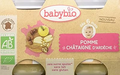 Babybio Pots Pomme Châtaigne 260 g
