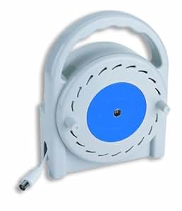 Avvolgicavo Circolare Electraline 94017 - Blu - Per Prolunghe E Cavi - Con Maniglia Appendibile - Foto 12