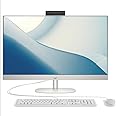 2024 Newest HP All-in-One 24-inch Desktop, 13th Generation Intel Core i5-1335U processor| 8GB DDR4 RAM| 512GB NVMe SSD| 23.8” FHD Display | Windows 11 (Shell White)