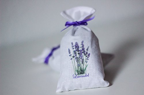 6 x Lavendelsäckchen mit 100% kroatischem, natürlichem Lavendel in Premiumqualität – handgefertigte Duftsäckchen aus Kroatien - 5