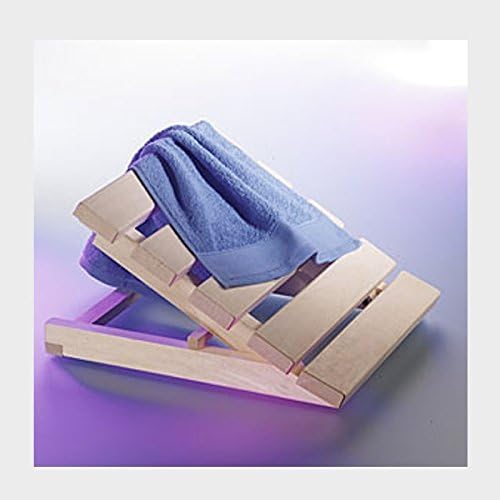 Headrest Adjustable Made of Wood for sauna. 400 x 370 mm