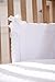 Clair de Lune Marshmallow Cot/ Cot Bed Quilt/ Bumper and Sheet Set (3 Pieces, White)