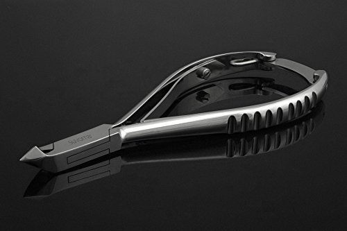 NC-2103 Suvorna Ador Professional Nail Cutter 4.75" Nail Cuticle Nipper Nail Cutter Nail Clippers Nail Nippers with Back Lock.