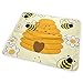 Produktbild Voxpkrs Wickelunterlage Windelwechselmatte Cute Bumblebee Funny Pattern 25.5 x 31.5 Inches