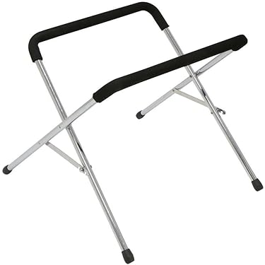 Snare Ständer, verstellbarer Drum Ständer mit 2 cm Durchmesser, klappbare Halterung für Snare und Dumb Drums, silber, für Musiker in Studio, auf der Bühne und zu Hause