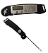 Produktbild Thermaspike Lebensmittel- und Fleisch-Thermometer/ Temperatur-Meßgerät, inklusive Batterie, besonders schnelle Messungen Black with Magnet