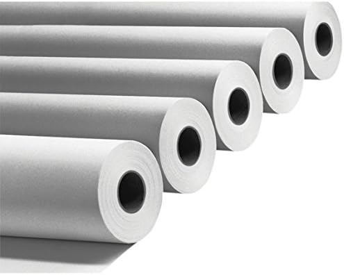 juego de 4 rollos de papel para cad 914 x 50 90 gr para plotter Hp Epson Oce