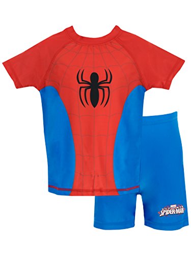 El Hombre Araña - Bañador de dos piezas para niño - Spiderman - 2 - 3 Años
