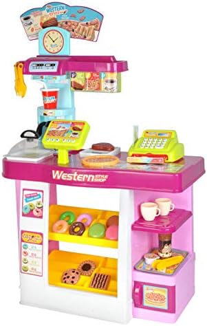 ISO TRADE Supermarket Shop Children Set 30 Pieces Checkout EC Card Light Noise 6081
