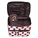 Chic Lady's Dot Case Makeup Cosmetic Tool Storage Toiletry (Pink)