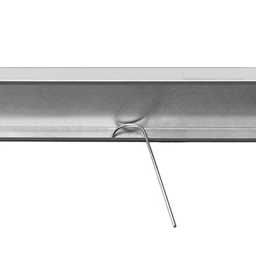 Fundament verzinkt passend für Gewächshaus 380x190cm inklusive Montagematerial. - 3