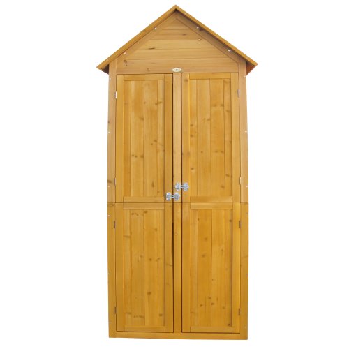 Habau 3101 Gartenschrank Spitzdach, 79 x 60 x 210 cm - 2