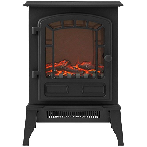 Classic Fire – Elektrokamin Torino 2000W mit simuliertem Kaminfeuer Feuereffekt – elektrischer Kamin - 4
