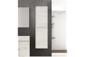 ALLSTONE Mobile colonna bagno per mobile 10 colori disponibili e due misure 35 x 70 x 25 bianco nordico