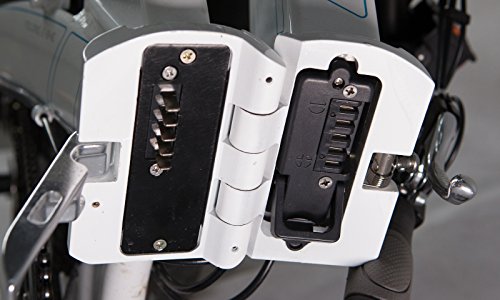Klappfahrrad 7 Gang Jet-Line E Bike mit Alurahmen, Shimano Schaltung, Samsung Akku hochwertig mit Scheibenbremsen Faltrad - 5