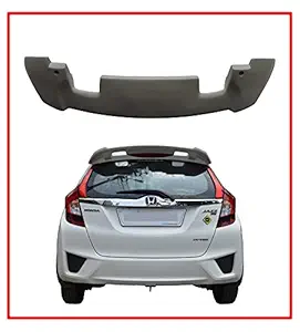 Back2Tracks - B2T AUTOMOTIVE Jazz Spoiler Semi-Finished (Unpainted Grey) Car Spoiler with Light Weight Fiber Reinforced Plastic (FRP)