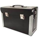 werkzeugtasche leder parat 2 Sicherheits-Rastverschlüsse