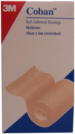 CobanSelf-Adherent Bandage 10cmx6m Skintone
