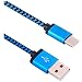 Produktbild SODIAL(R) Typ C Kfz Ladegeraet USB 3.1 Ladekabel Adapter fuer Nexus 6P/ 5X OnePlus 2 Neue MacBook blau