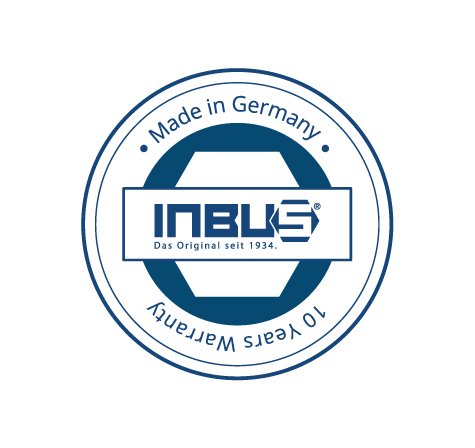 INBUS® 70358 Inbusschlüssel Zoll Set 10tlg. 0.05-5/16″ | Made in Germany| Innensechskant-Schlüssel | Winkel-Schlüssel |0.05 | 1/16 | 5/64 | 3/32 | 1/8 | 5/32 | 3/16 | 7/32 | 1/4 | 5/16 | Inch | Imperial | Zöllige Größen - 3