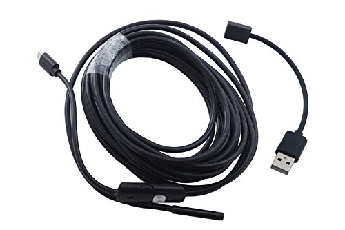 Preisvergleich Produktbild Endoskop 6 LED Kabel Sonde flexibel USB 5 M