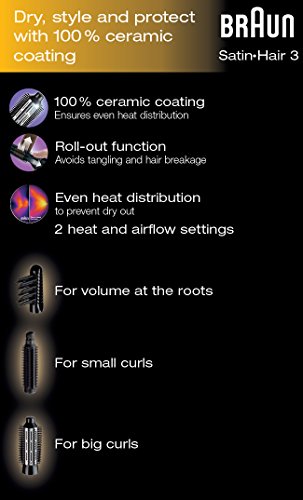 Braun Satin Hair 5 AS530 Airstyler Warmluft-Lockenbürste / Glättungsbürste - 5