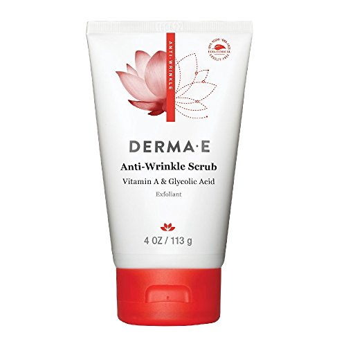 Derma E, Vitamin A, Glycolic Facial Scrub, 4 oz (113 g)
