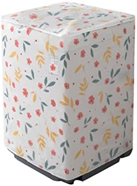 Bestja Waterproof and Dustproof Washing Machine Cover for front load, Dryer Protector with Zipper 62x56x83cm (B)