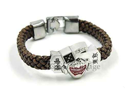 CoolChange Tokyo Ghoul Armband geflochten mit Maske von Ken Kaneki - 3